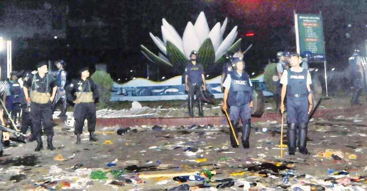 ২০১৩ সালে শাপলা চত্বরে অন্তত ৫৮ জন নিহত হন